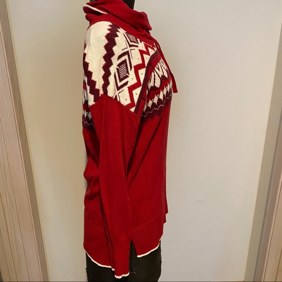 NWOT Eddie Bauer Nordic Sweater | Cotton Wool Blend | Women’s Size Small - Picture 4 of 7